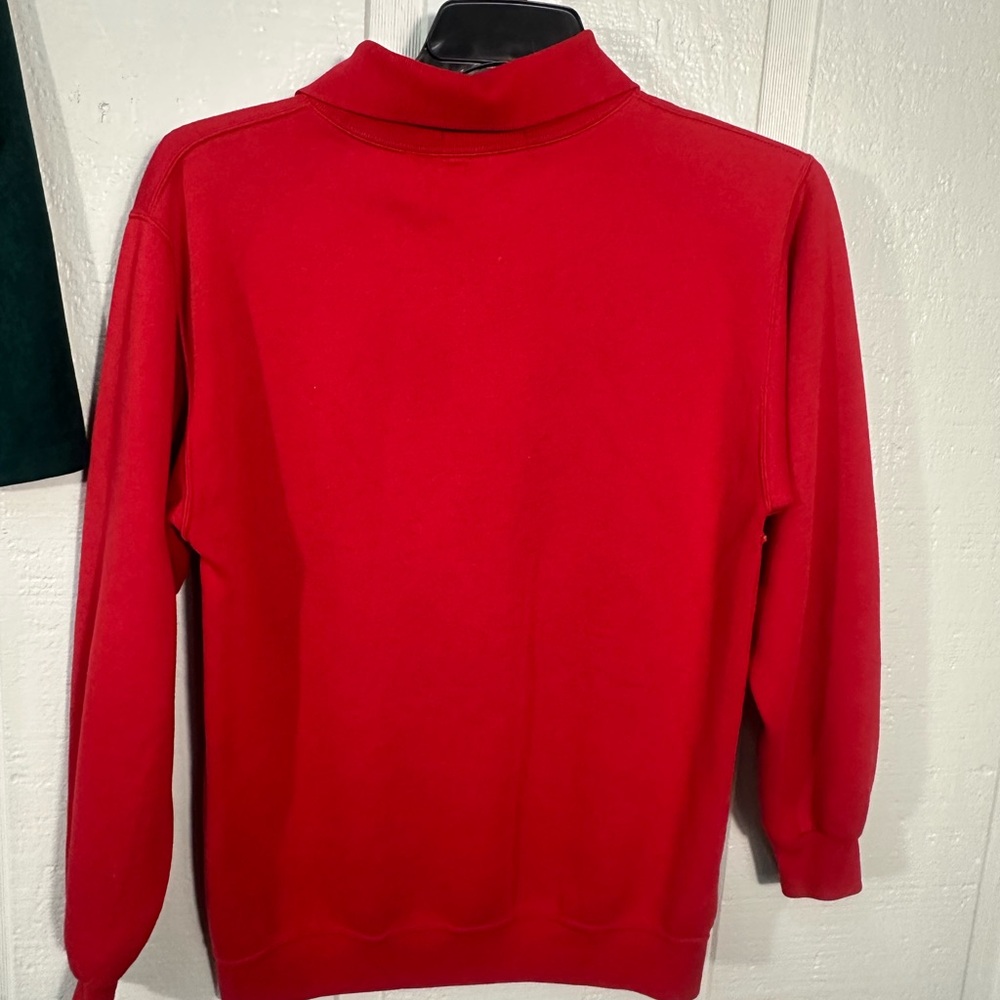 Giorgio Beverly Hills Vintage Red Sweatshirt No Size EUC - Picture 6 of 7